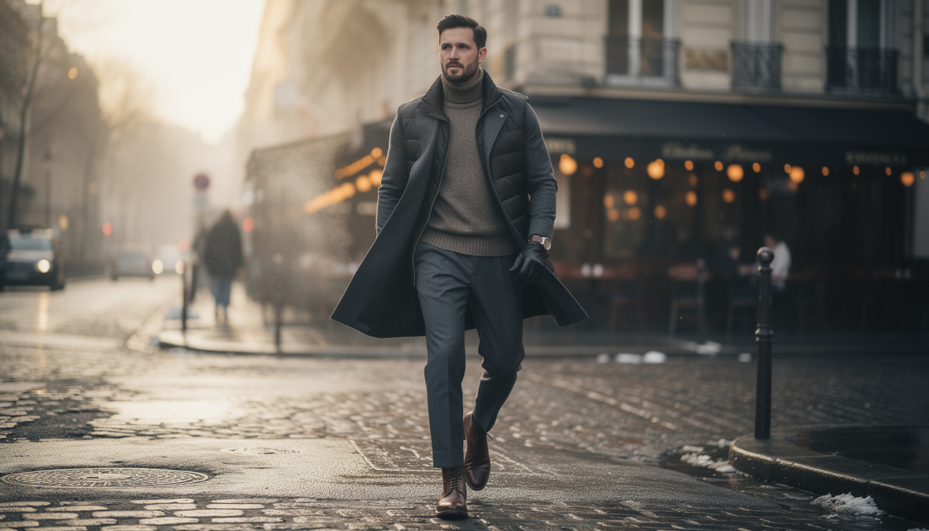 découvrez les tendances automne/hiver des gilets pour homme et trouvez le style parfait pour rester élégant et au chaud cette saison.