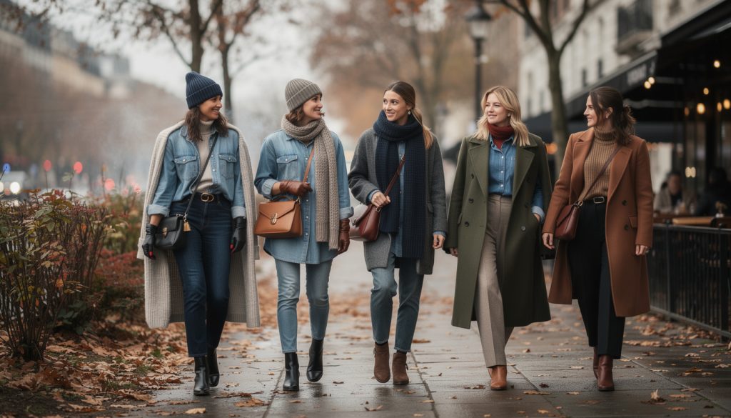 découvrez les tendances automne/hiver 2024 pour la chemise en jean femme, alliant style et confort pour un look moderne et intemporel.