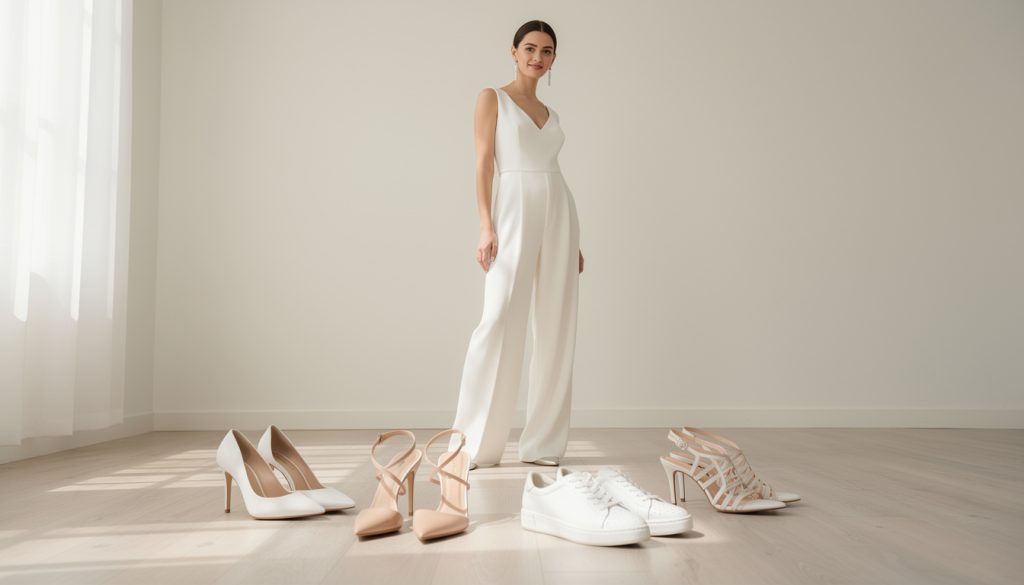 découvrez comment choisir les chaussures parfaites pour accompagner votre combi mariage et sublimer votre tenue le jour j.