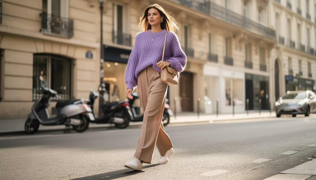 découvrez nos conseils mode pour porter le pull violet avec style et élégance, et adopter ce vêtement tendance en toutes occasions.