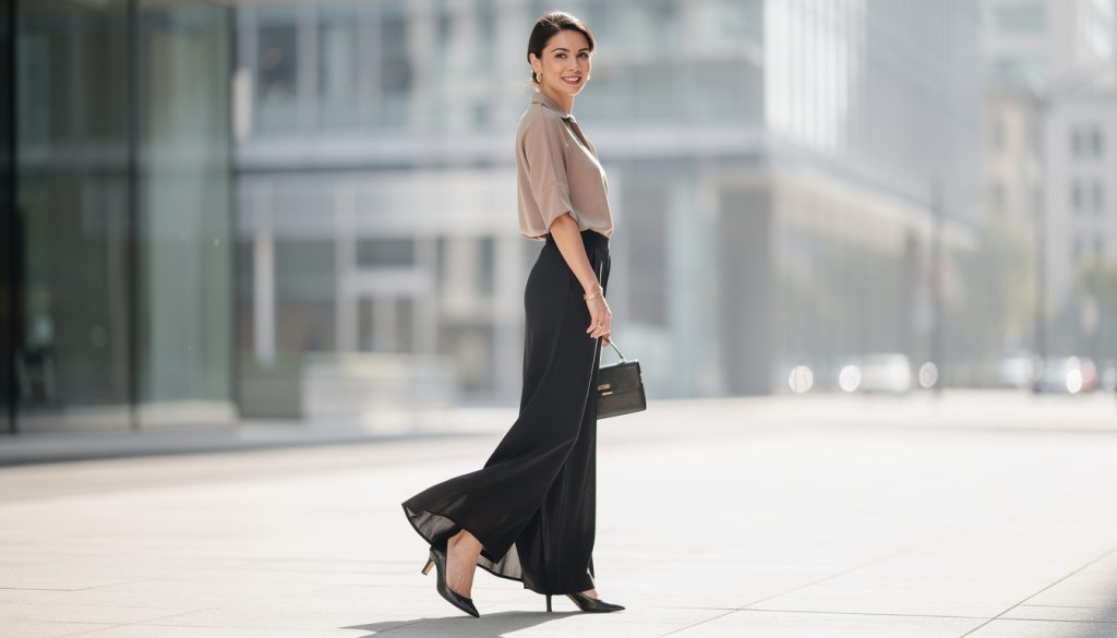 découvrez nos conseils de style pour porter parfaitement un pantalon fluide noir et créer des looks élégants et confortables en toutes occasions.