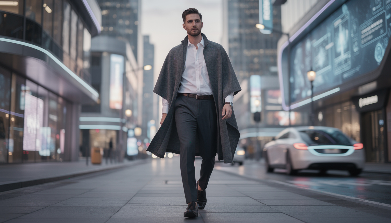 découvrez si le poncho pour homme reste une pièce tendance et comment l'adopter avec style dans votre garde-robe.
