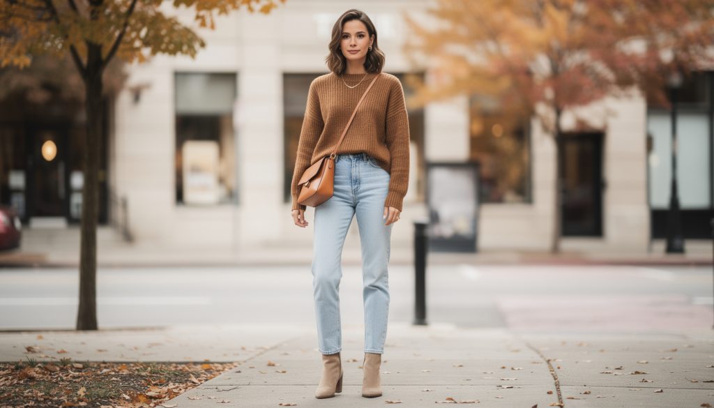 découvrez comment assortir un pull marron femme pour un look élégant et tendance. conseils de styles, couleurs et accessoires pour valoriser votre tenue.