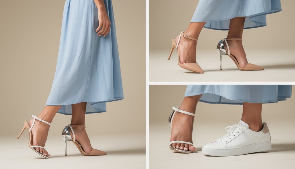 découvrez quelles chaussures assortir parfaitement avec une robe bleu ciel pour un look élégant et harmonieux en toutes occasions.