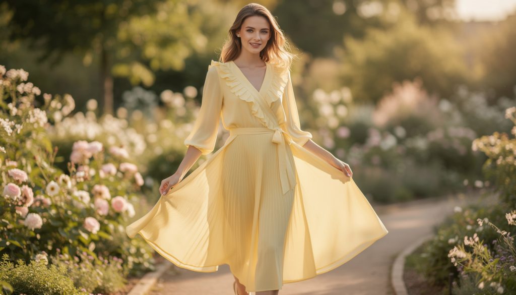 découvrez les tendances printemps/été avec notre sélection de robes jaune pastel, alliant fraîcheur, élégance et style pour illuminer votre garde-robe.