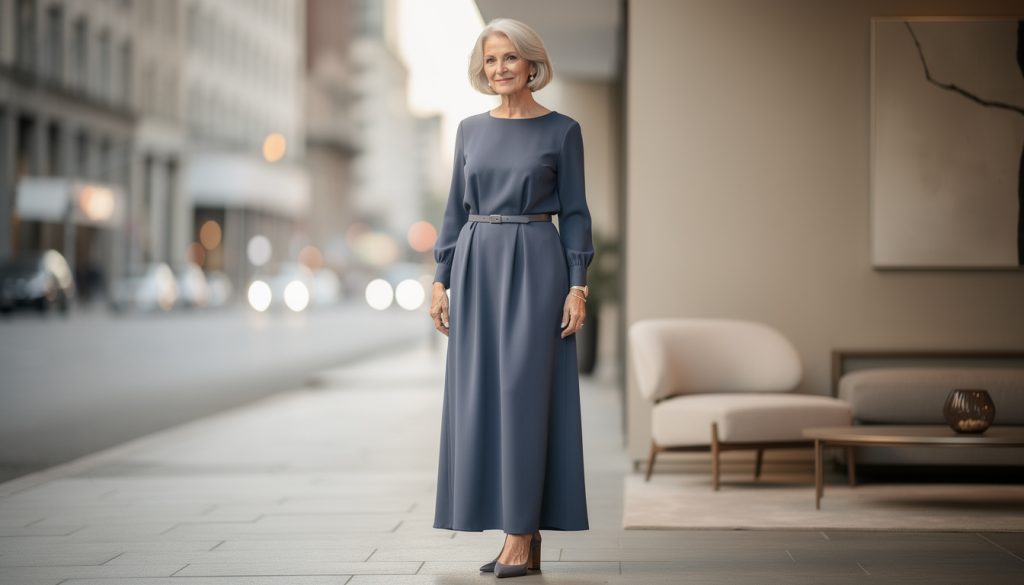 découvrez comment porter une robe longue à manches longues après 50 ans avec élégance et style. nos conseils mode pour sublimer votre silhouette en toute confiance.