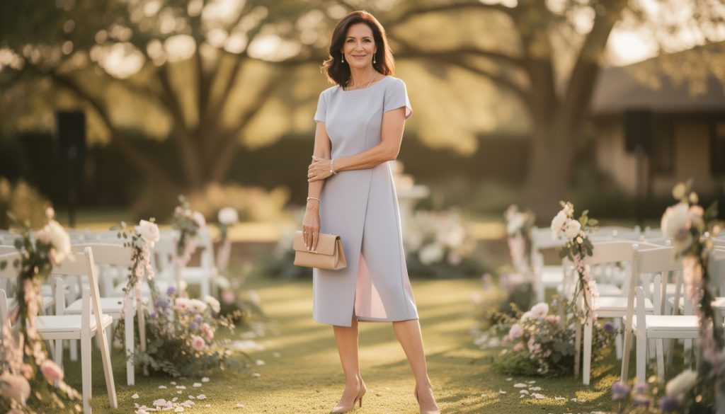 découvrez nos conseils mode pour choisir la tenue parfaite de mariage pour une femme de 50 ans, alliant élégance et confort pour une célébration réussie.