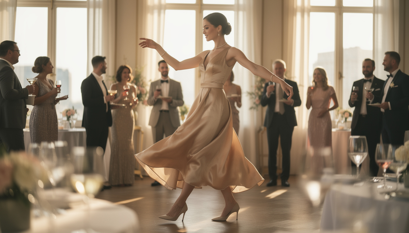 découvrez nos conseils mode pour un dimanche après-midi dansant réussi : comment s'habiller élégamment et confortablement pour un cocktail dansant.