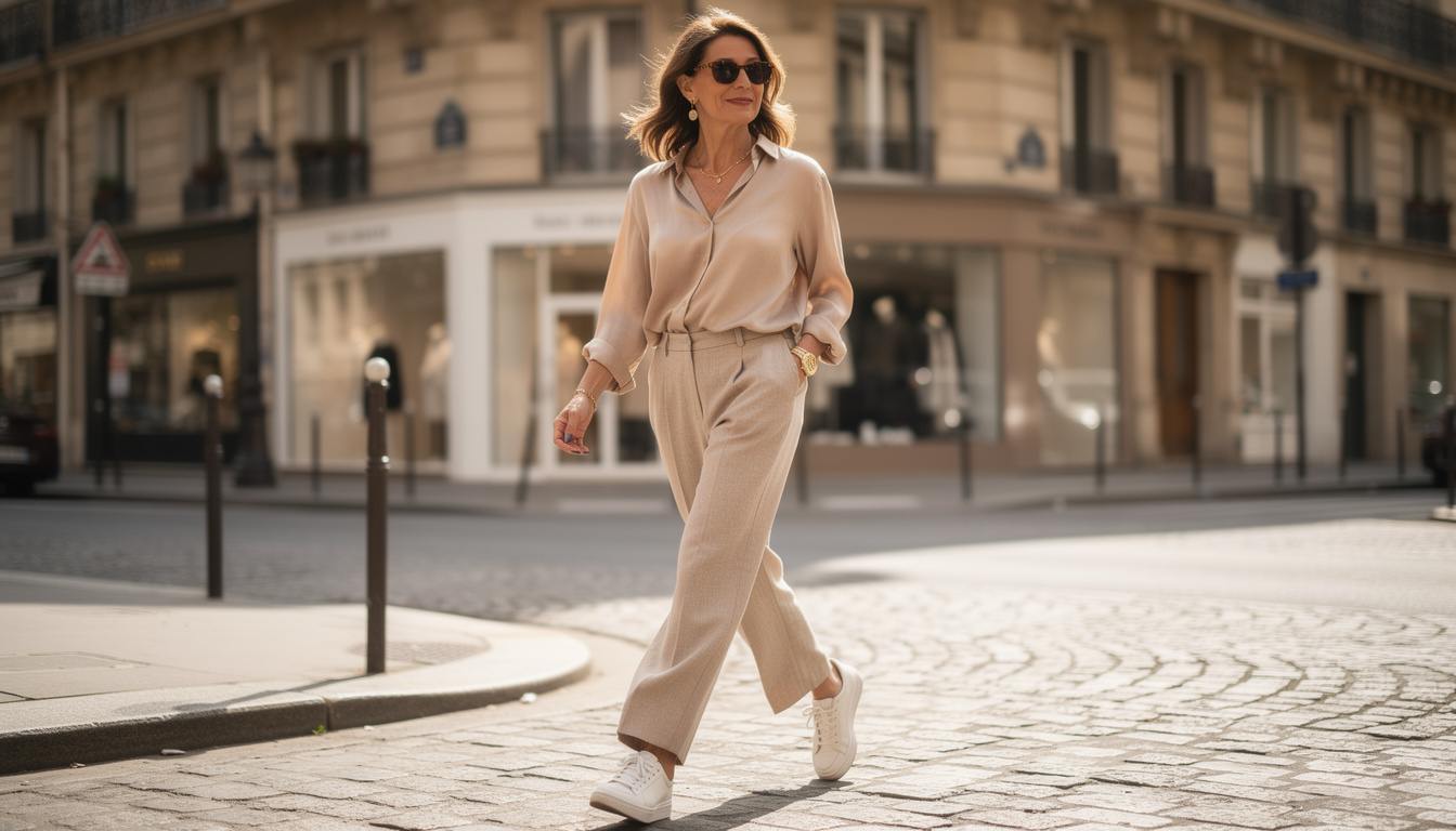 découvrez nos conseils mode pour porter des baskets en toile à 50 ans avec style et élégance. adoptez un look confortable et tendance à tout âge.