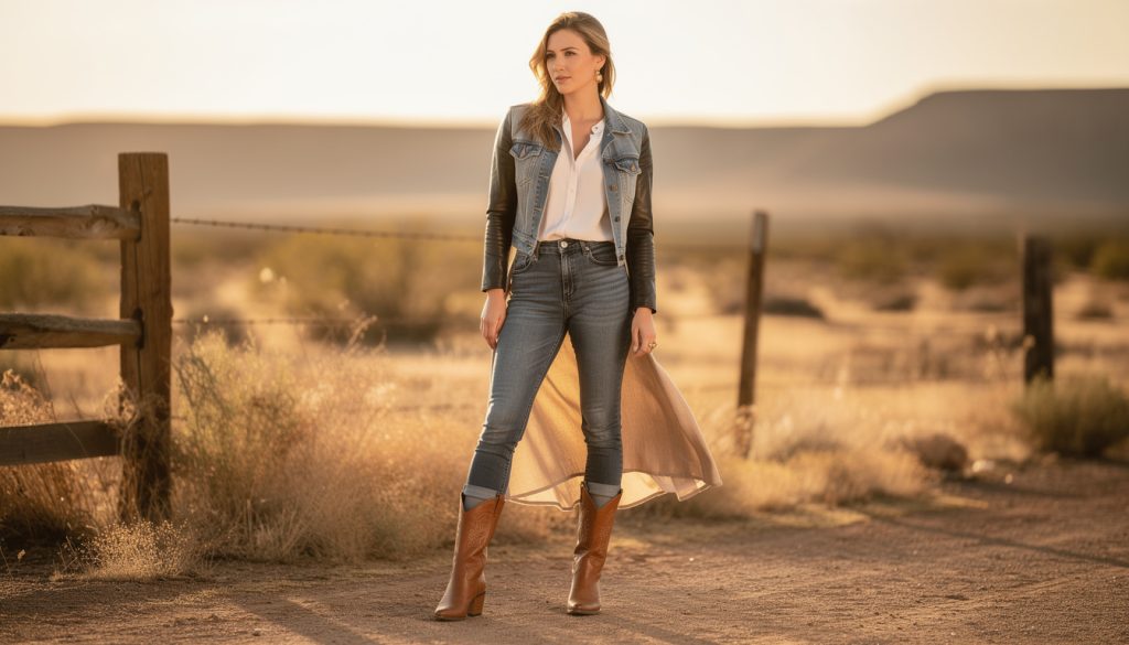 découvrez comment porter la bottine femme cowboy avec style et élégance. explorez les tendances mode actuelles pour adopter ce look audacieux et intemporel.