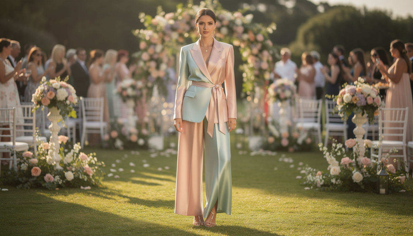 découvrez 3 idées d'ensembles élégants avec pantalon pour une tenue chic de mariage invitée femme. inspirez-vous de styles raffinés et tendances pour briller lors de cet événement spécial.