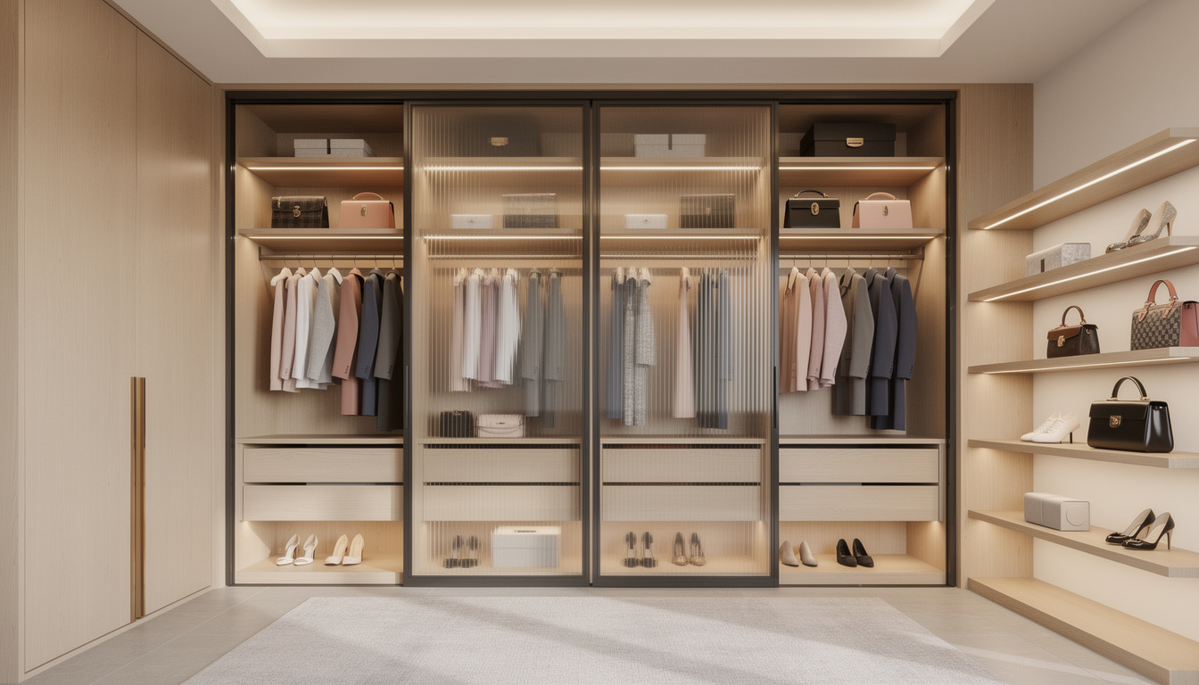 découvrez comment choisir la porte idéale pour votre dressing et adopter un nouveau style libre et personnalisé, sans contraintes rigides.