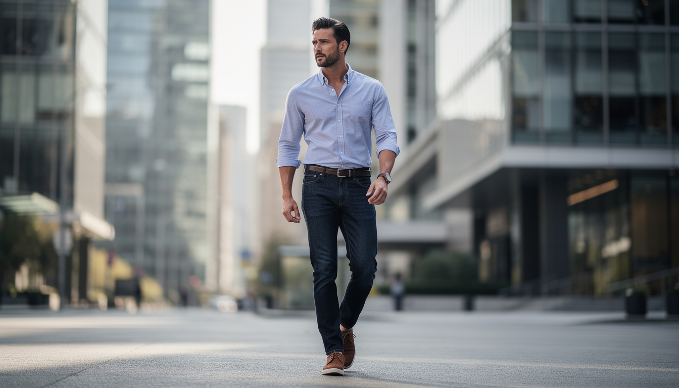 découvrez quel pantalon s'accorde parfaitement avec une chemise bleue pour homme et créez des tenues élégantes et tendance en toutes occasions.
