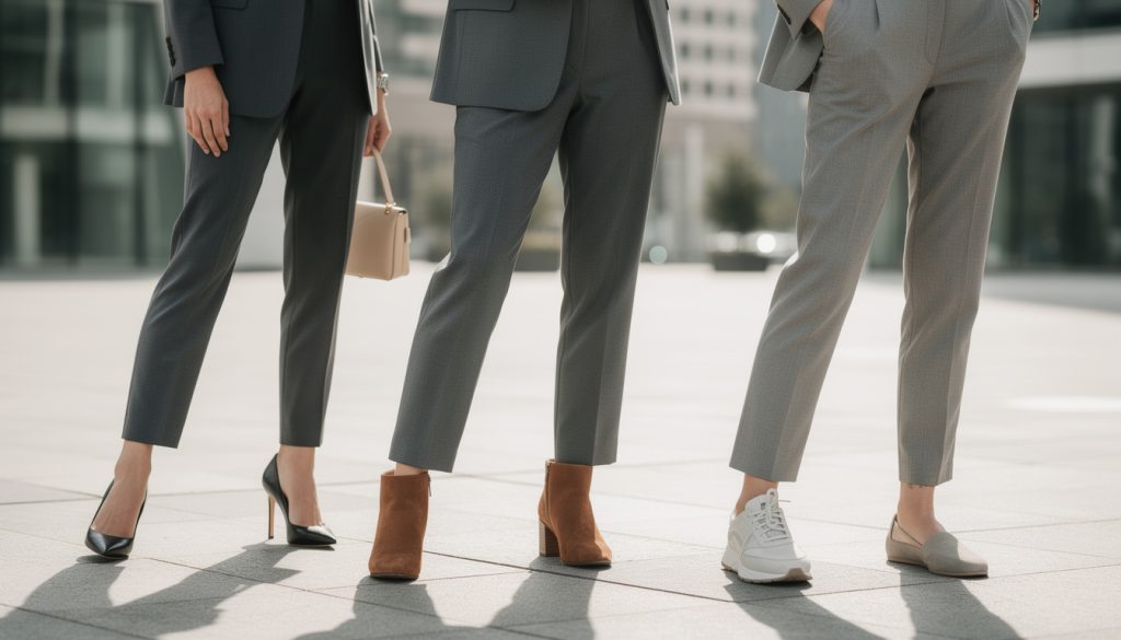 découvrez nos conseils pour choisir les chaussures parfaites à porter avec une combinaison pantalon femme et sublimer votre tenue en toute occasion.