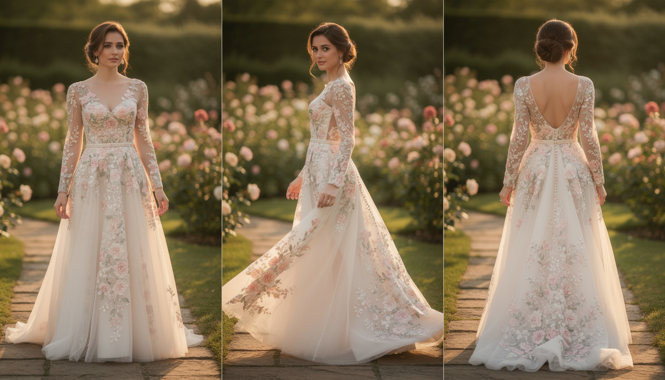 Robe fleurie mariage : le guide pour bien choisir son modèle.