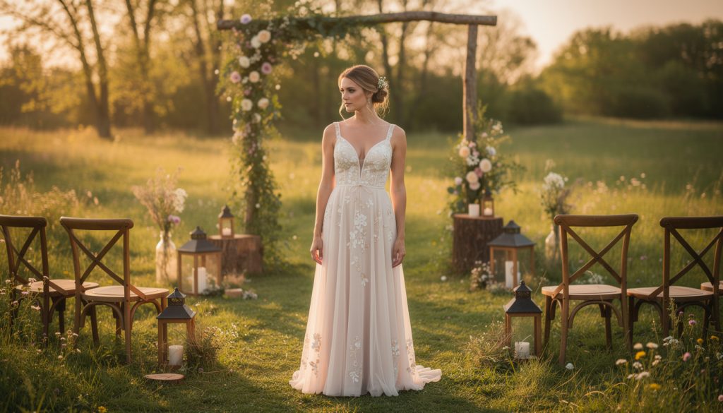 découvrez notre guide complet pour choisir la robe parfaite pour un mariage champêtre, alliant élégance et confort pour un jour inoubliable.
