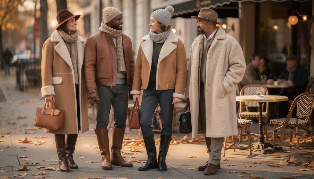 découvrez comment porter le manteau en shearling avec style grâce à notre guide complet des tendances mode indispensables.