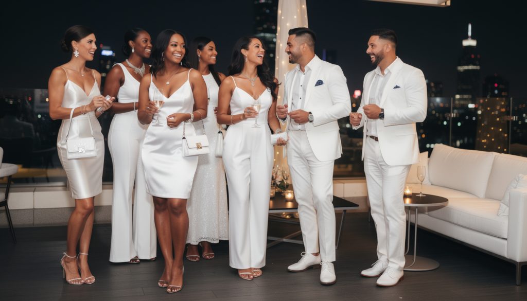 découvrez nos idées de tenues élégantes et conseils mode pour réussir votre soirée blanche avec style et raffinement.