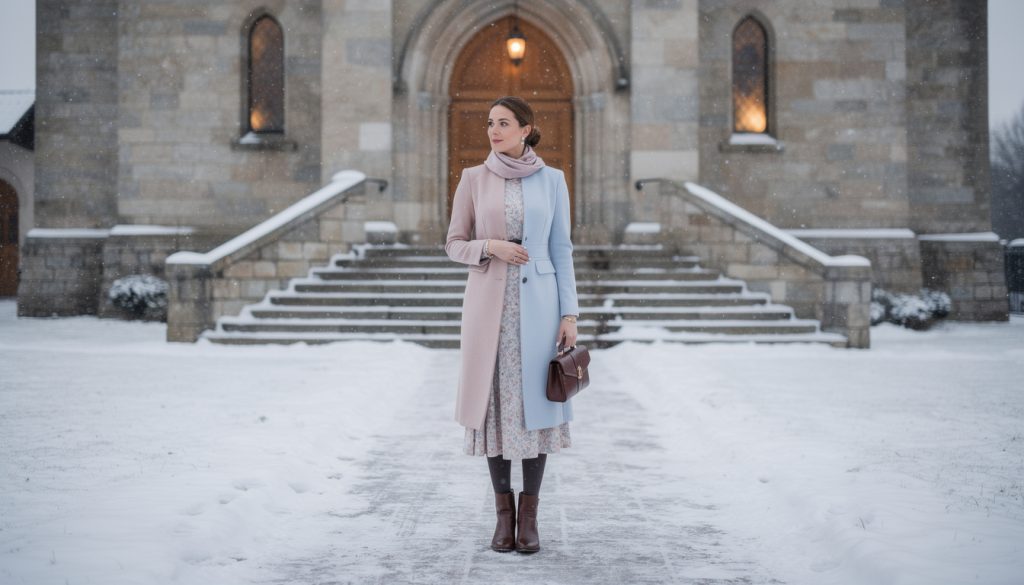 découvrez nos conseils pour choisir la tenue idéale femme pour un baptême en hiver, alliant élégance et confort face aux températures froides.
