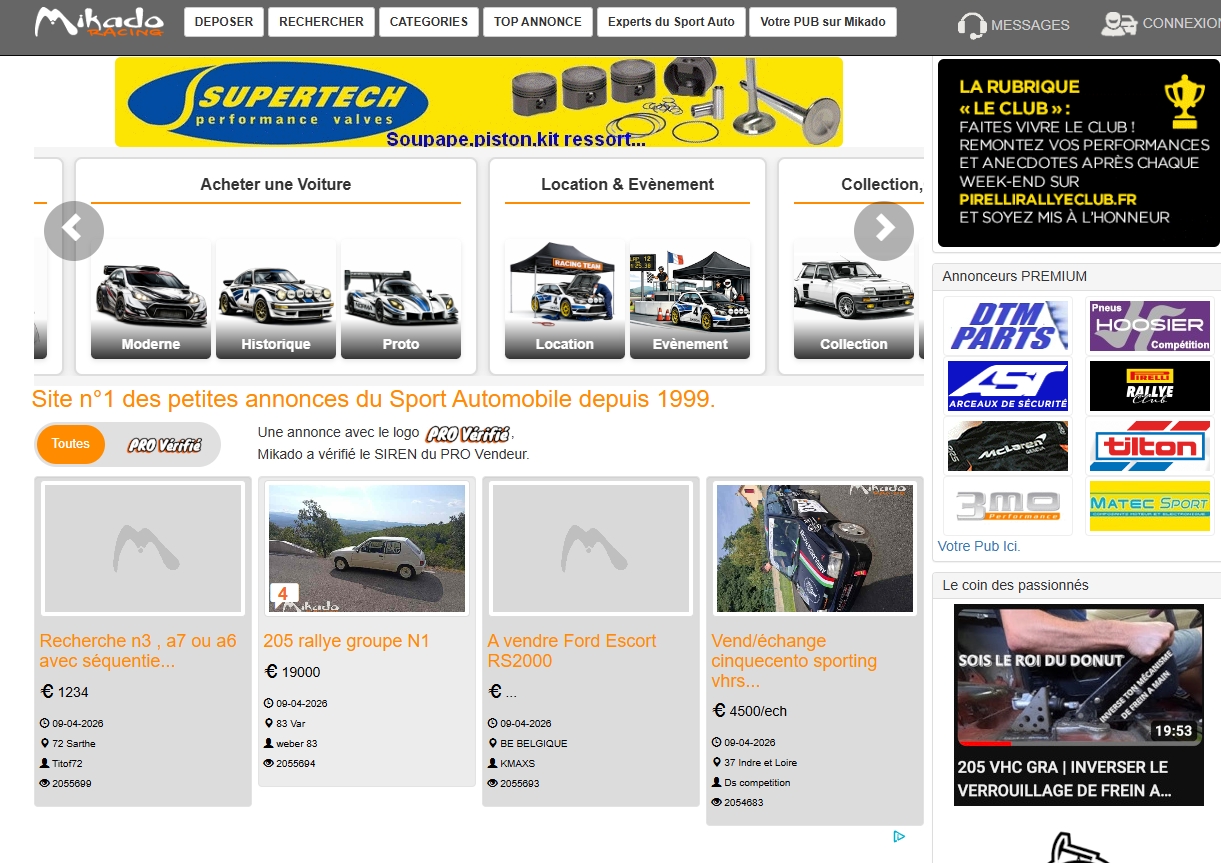 Mikado Racing : notre tuto pour masteriser vos recherches d&rsquo;annonces sport auto