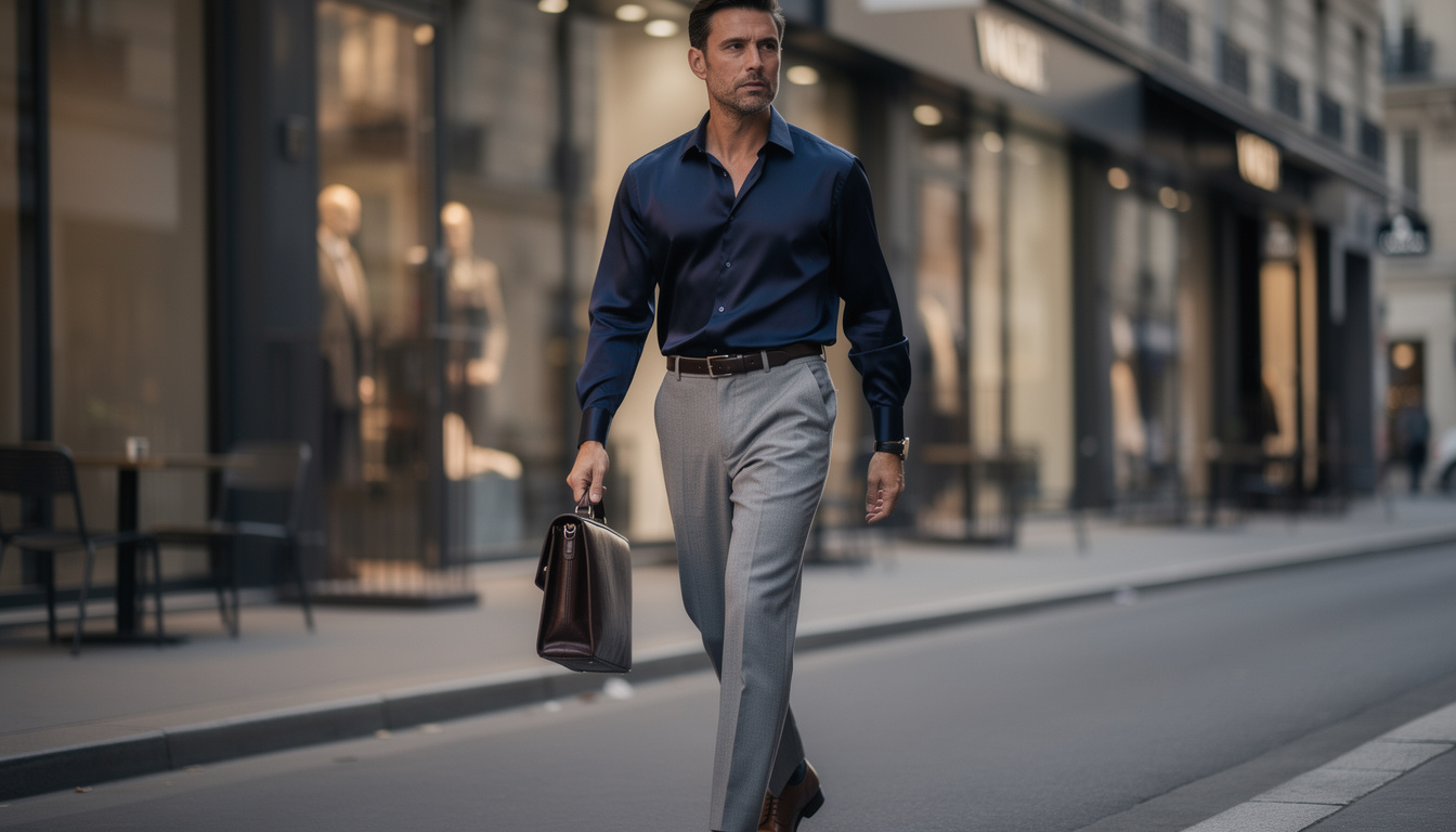 découvrez comment bien porter une chemise en soie pour homme avec nos conseils mode élégants et adaptés à toutes les occasions.