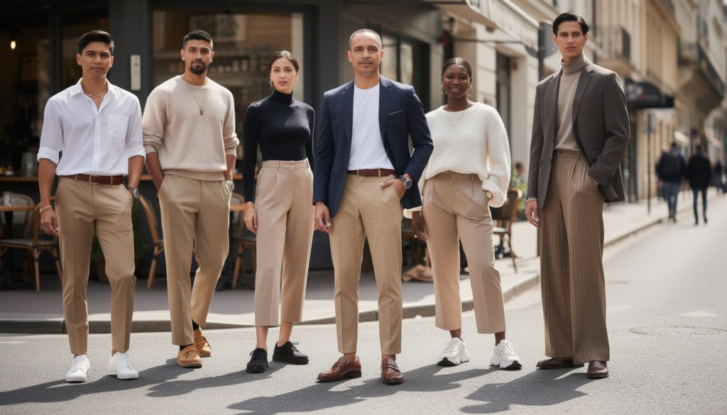 découvrez nos conseils pour porter le pantalon kaki avec style et élégance, et créer des looks tendance adaptés à toutes les occasions.