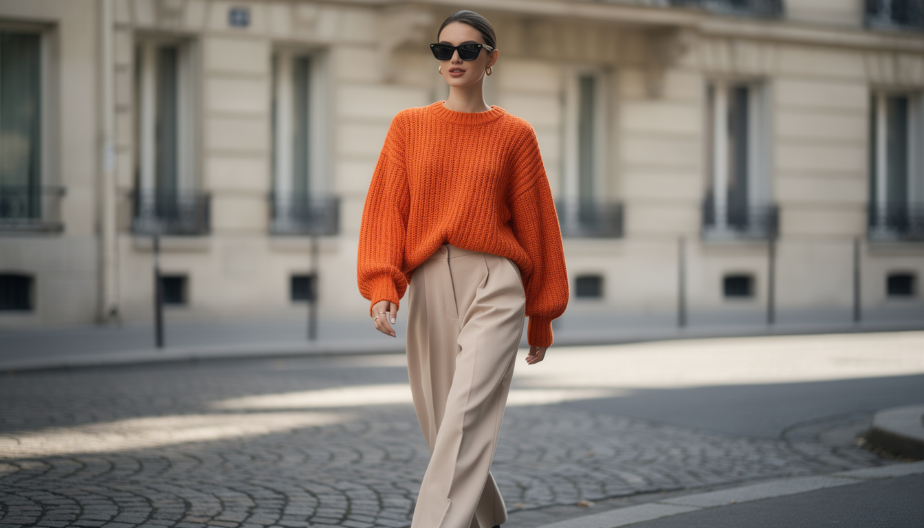 découvrez nos conseils mode pour porter un pull orange avec style et élégance en toute occasion.