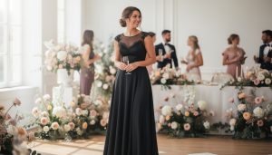 découvrez comment porter une robe noire pour un mariage avec élégance et style. conseils de mode et idées d'accessoires pour un look chic et adapté à cet événement spécial.