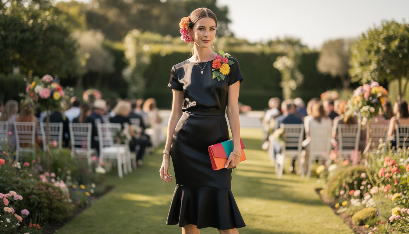 découvrez comment porter une robe noire pour un mariage avec style et élégance. conseils mode et idées pour être parfaite lors de cet événement spécial.