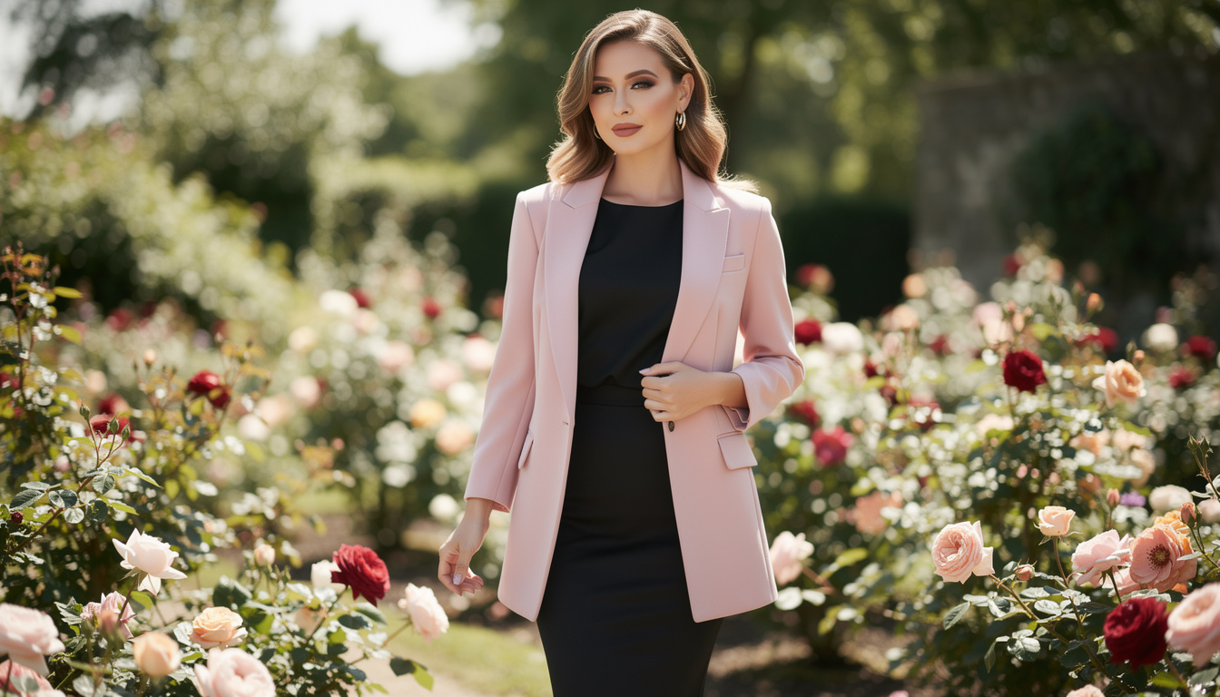 découvrez comment choisir la veste idéale pour accompagner votre robe noire lors d'un mariage et sublimer votre tenue avec élégance.