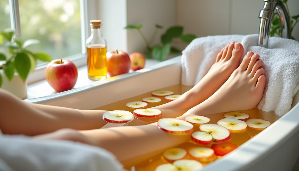 découvrez si le bain de pieds au vinaigre de cidre est réellement efficace et quels sont ses bienfaits potentiels pour votre bien-être.