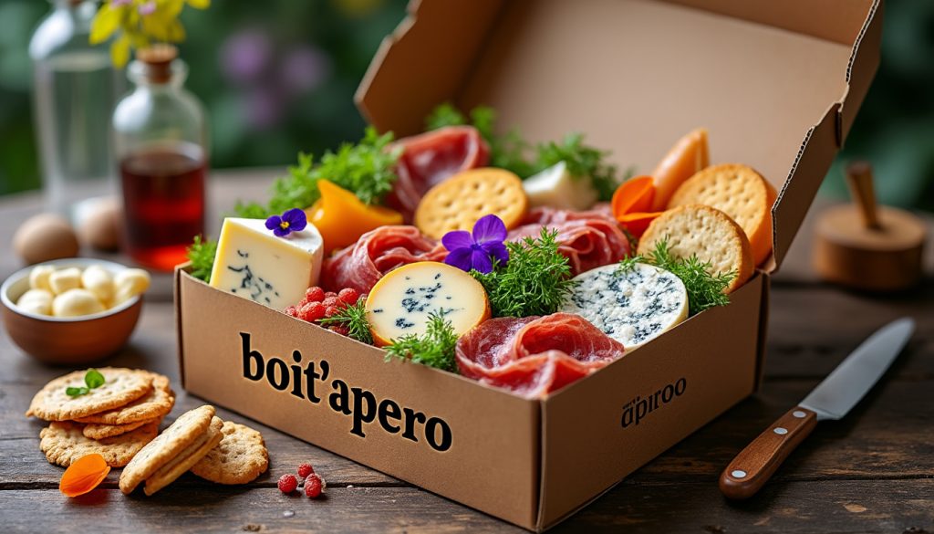 découvrez le contenu secret de la dernière boit'apéro et laissez-vous surprendre par une sélection exclusive de saveurs originales et gourmandes.