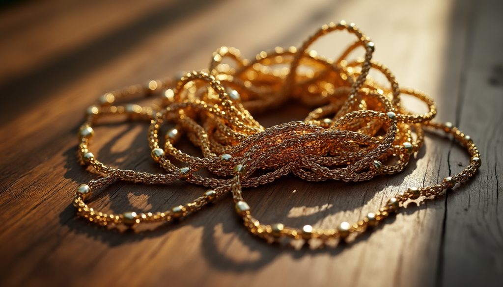 découvrez si un collier qui s'emmêle est réellement un signe spirituel caché et ce que cela pourrait signifier dans votre vie.