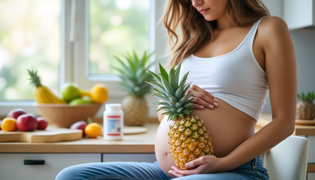 découvrez si l'ananas est sans risque pendant la grossesse, ses bienfaits et les précautions à prendre pour assurer la santé de la future maman et du bébé.