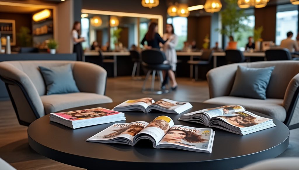 découvrez pourquoi les magazines en salon de coiffure jouent un rôle clé dans notre confort en offrant divertissement, inspiration et détente pendant que vous profitez de votre soin.