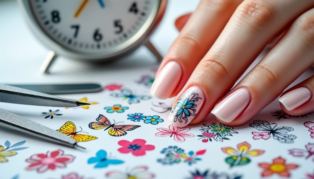 découvrez quelle est la meilleure marque de stickers pour réaliser une manucure parfaite en seulement 15 minutes, avec des conseils pour un résultat professionnel facile et rapide.
